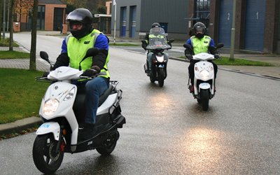 Rijlessen voor auto, motor, aanhanger, caravan, bromfiets en scooter